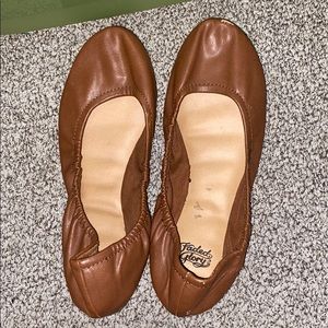 Used Brown flats